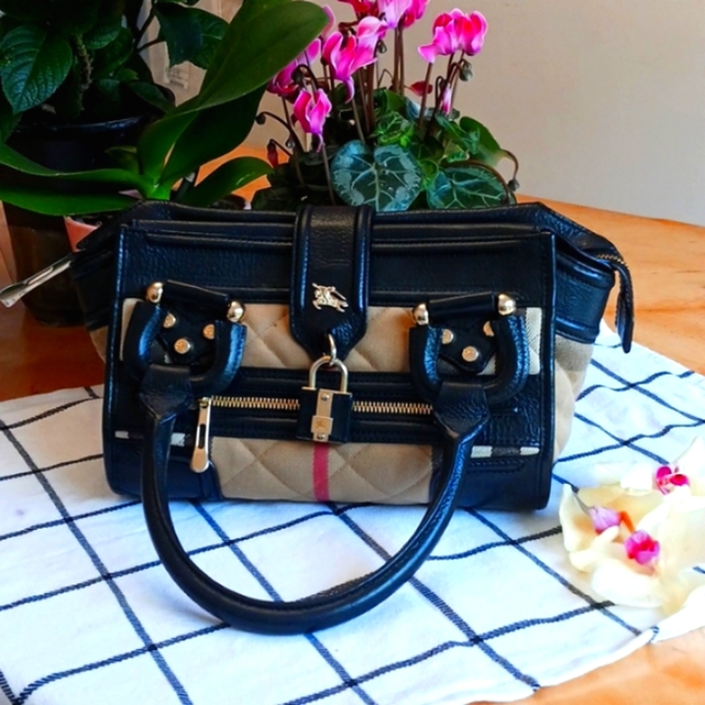 Burberry Small plaid Handbag - Picture 3 of 13